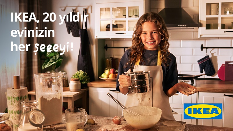 IKEA, 20. Yılını Yeni Reklam Filmiyle Kutluyor IKEA, 20. Yılını Yeni Reklam Filmiyle Kutluyor