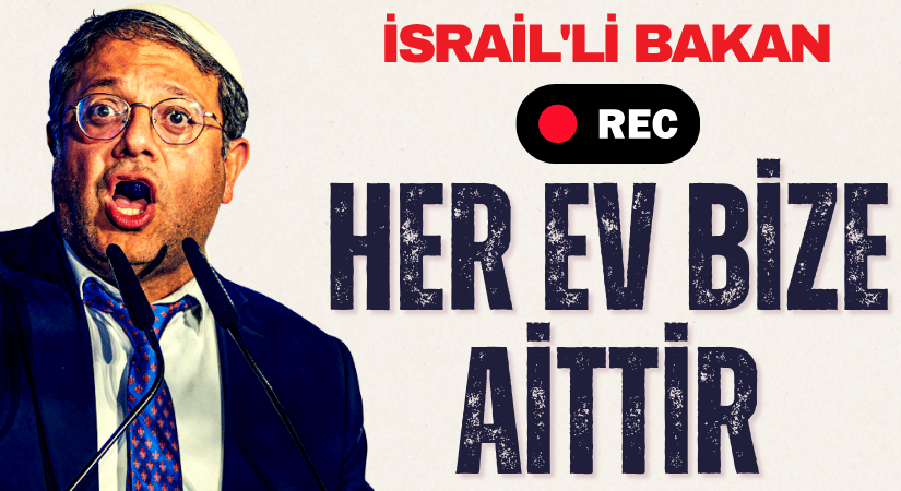 İsrail Bakanı: Buradaki Her Ev Bizim İçin Önemli İsrail Bakanı: Buradaki Her Ev Bizim İçin Önemli