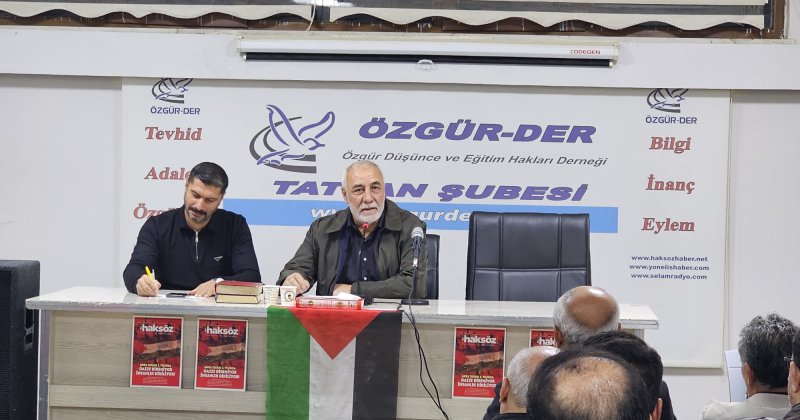 Tatvan Özgür-Der’de ‘Gazze’nin Öğrettikleri’ Semineri