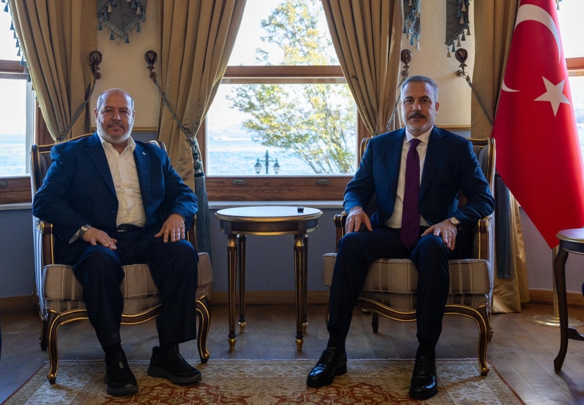 Hamas Başkanı Halil el-Hayye, Hakan Fidan ile Görüştü Hamas Başkanı Halil el-Hayye, Hakan Fidan ile Görüştü