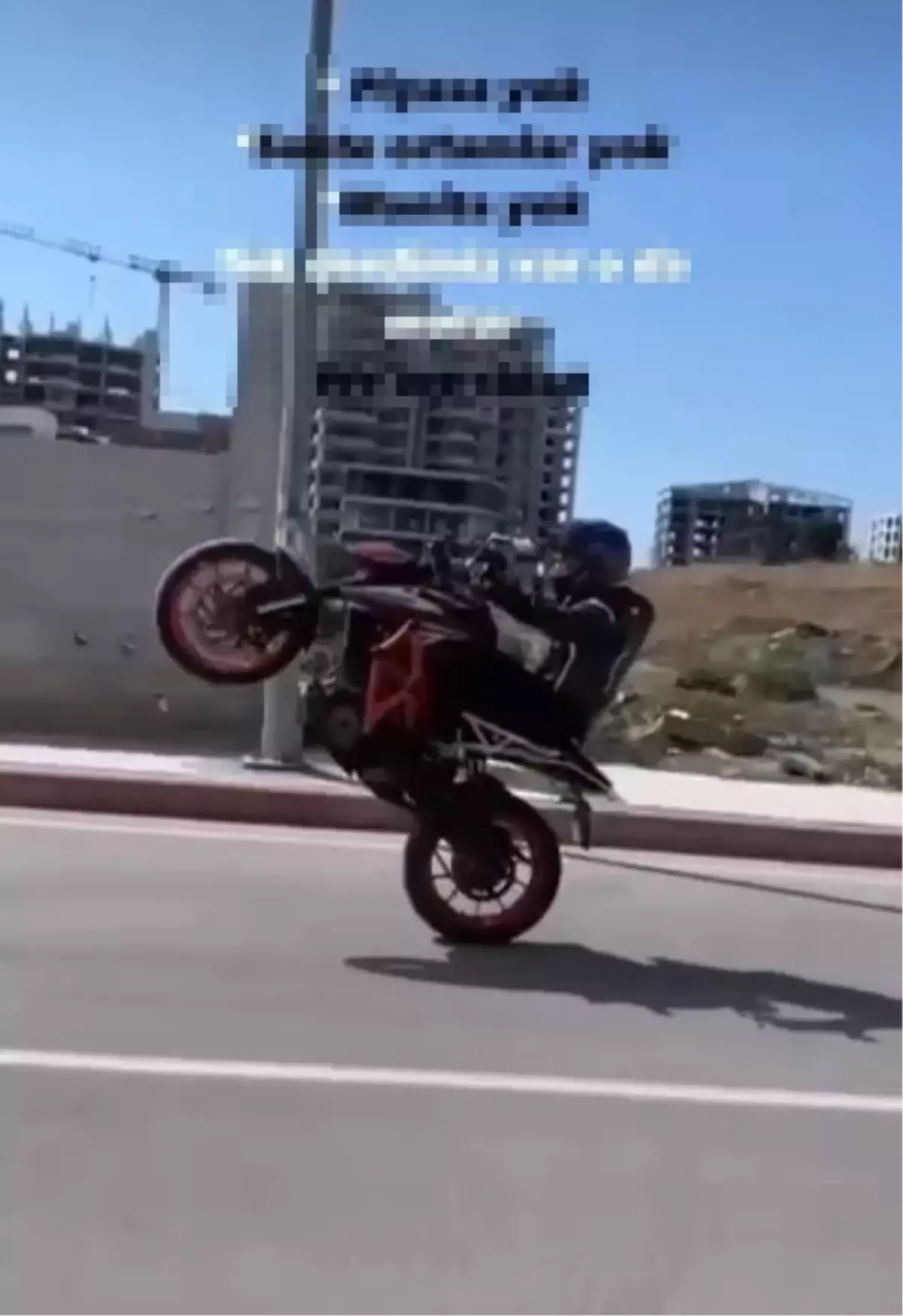 İskenderun’da Tehlikeli Motosiklet Kullanımına Ceza