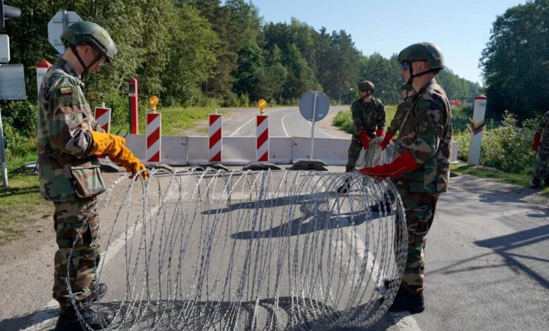 Litvanya, Belarus Sınırını Bir Ay Süreyle Kapatma Kararı